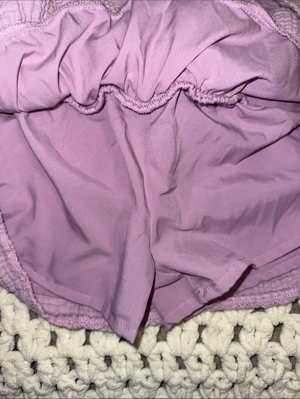 Cat & Jack White and Lavender Ruffle Skirts - Picture 3 of 3